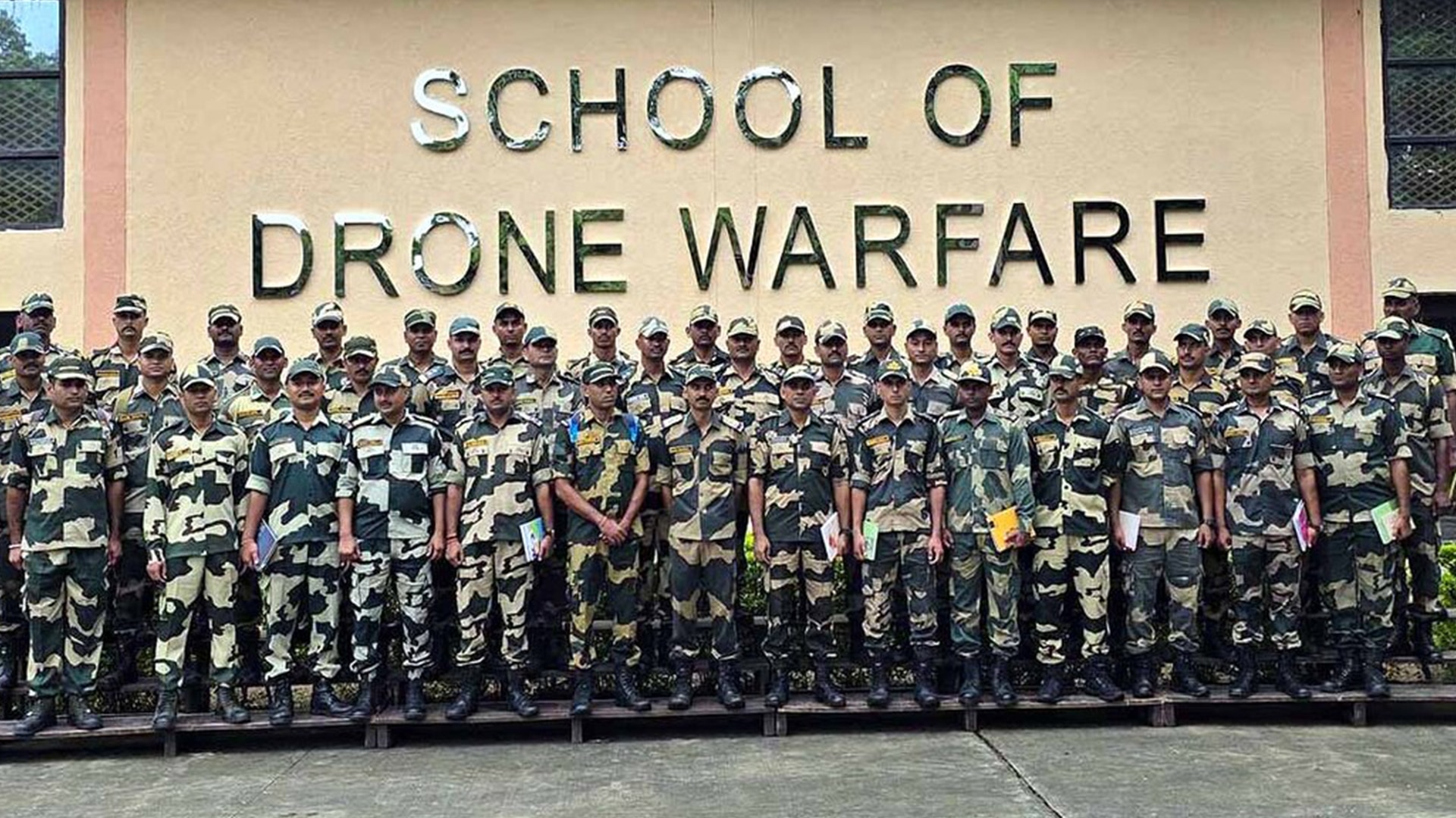 BSF mobile anti-drone shield
