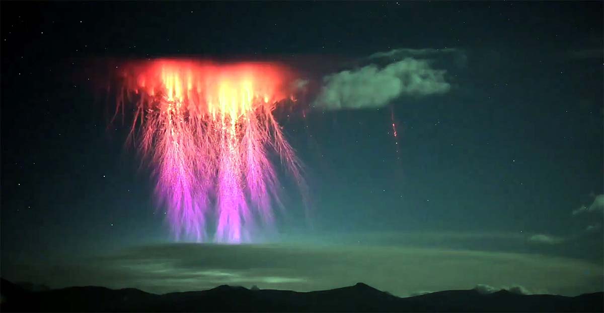 Red Sprites Tibet