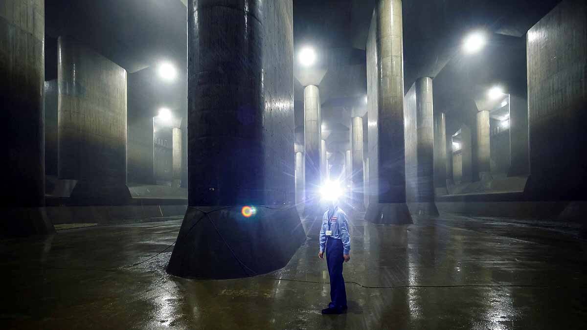 Japan Tunnel System Gurugram Delhi flood Japan Tunnel System Gurugram Delhi flood