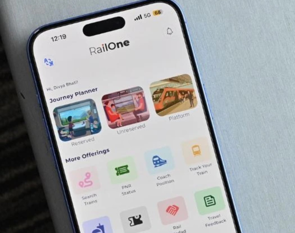 जनरल टिकट भी कर सकते हैं ऑनलाइन बुक. (Photo: ITG) RailOne App Ticket Booking