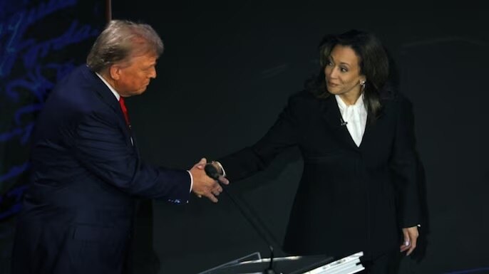 trump and kamala