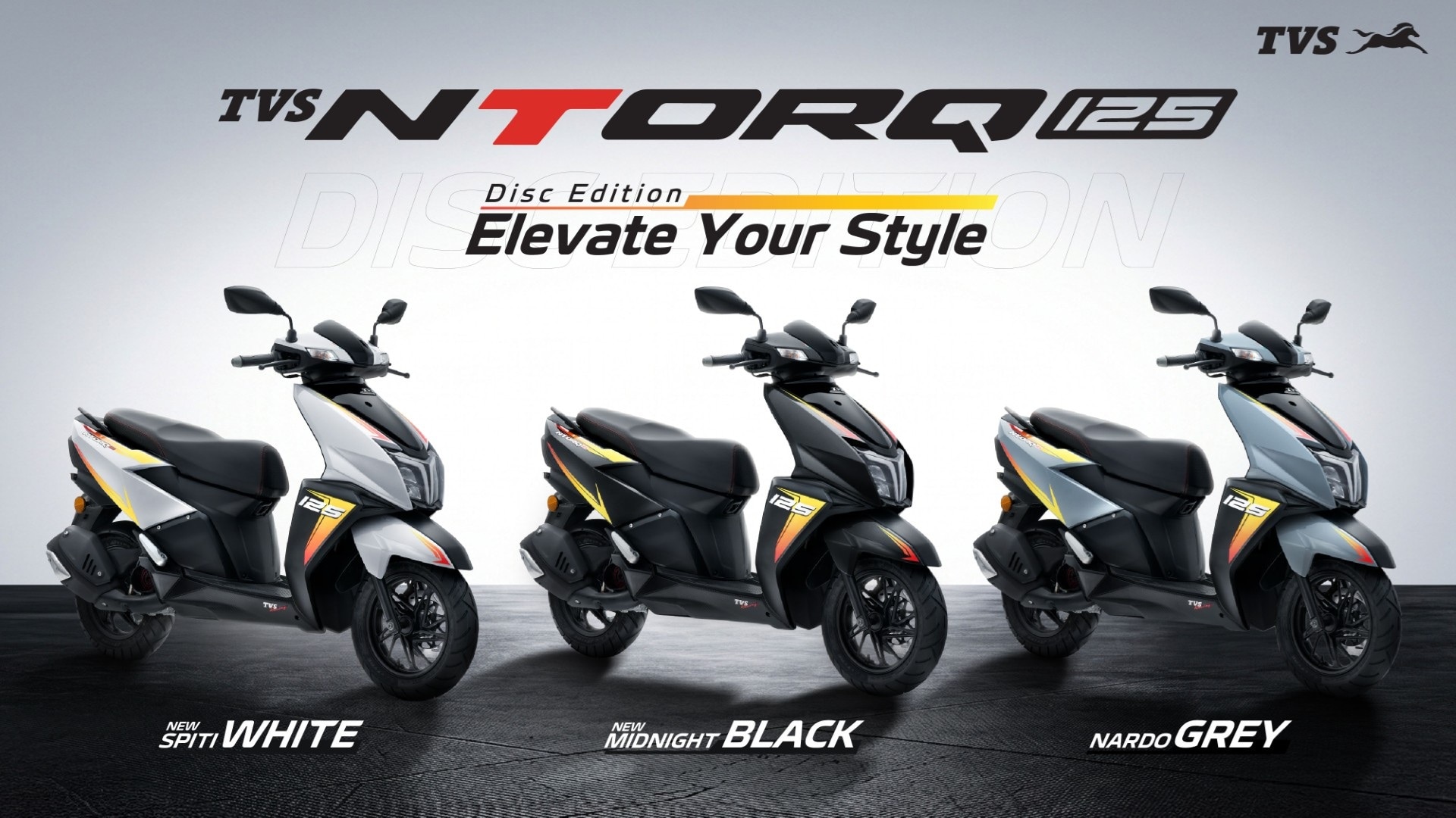 TVS Ntorq 125 Launch Disc 