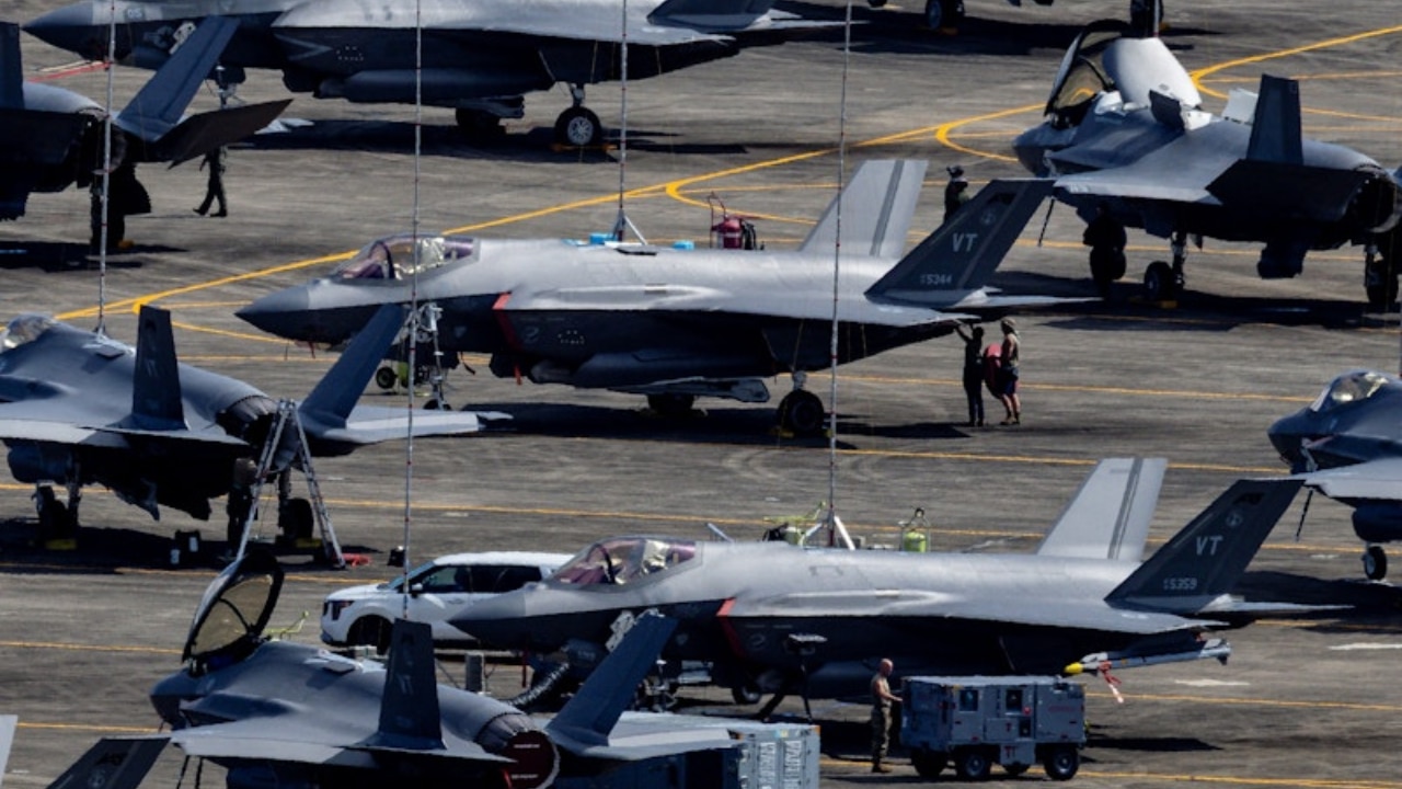 U.S. Air Force F-35 Lightning II fighter jets 