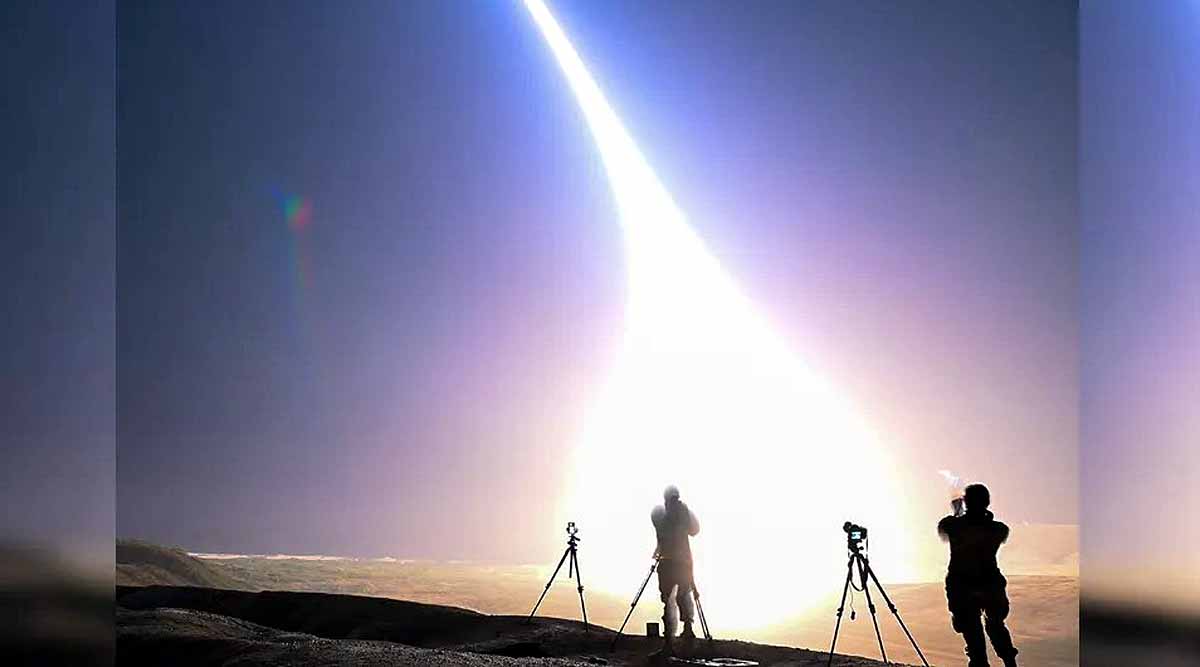 US tests minuteman icbm