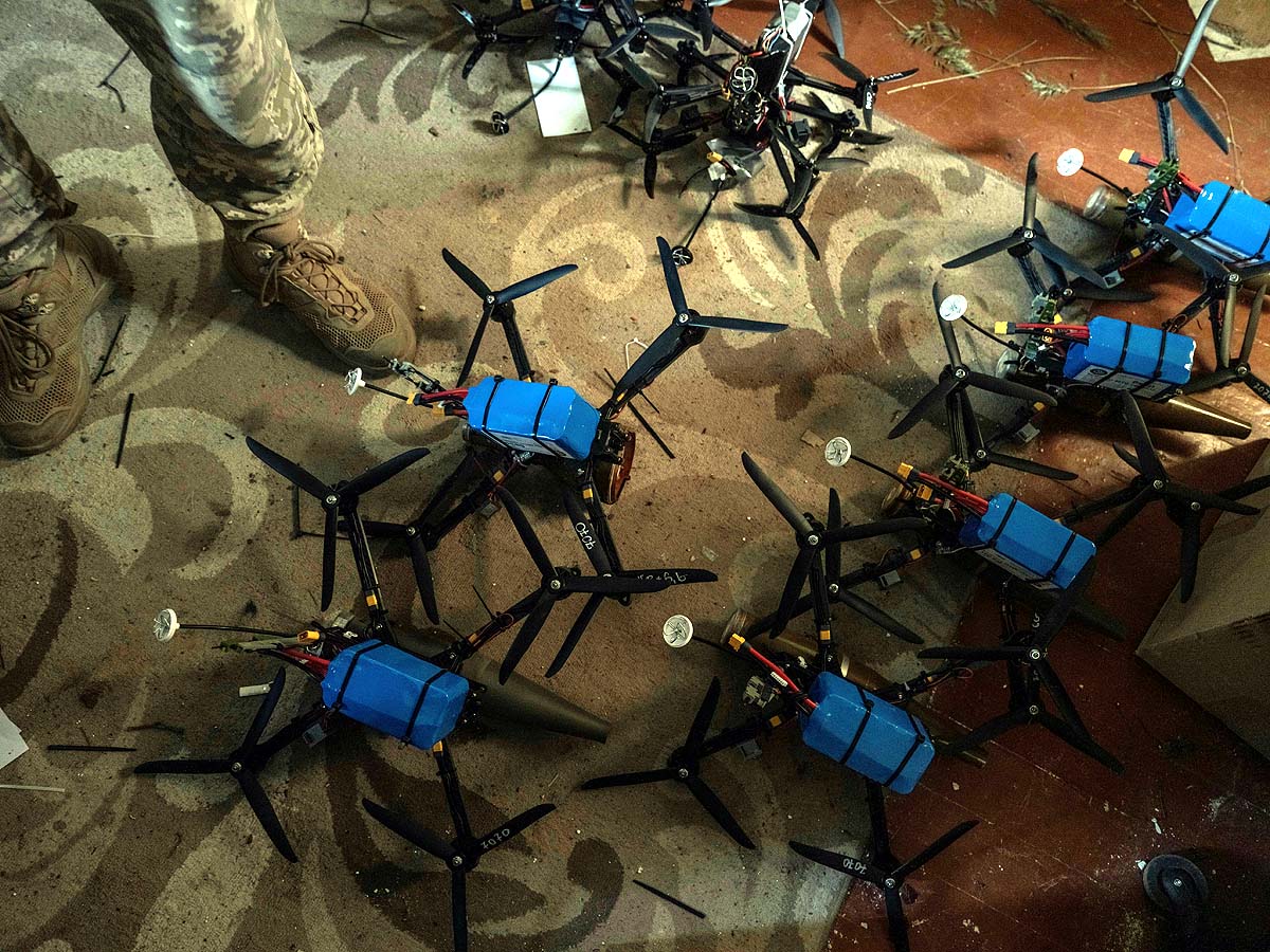 Operation Spiderweb, FPV drones