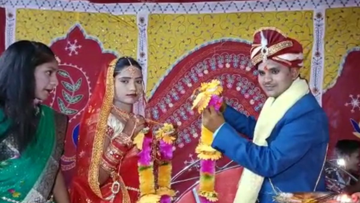 पुलिस ने करवाई कैदी की शादी. पुलिस ने करवाई कैदी की शादी.