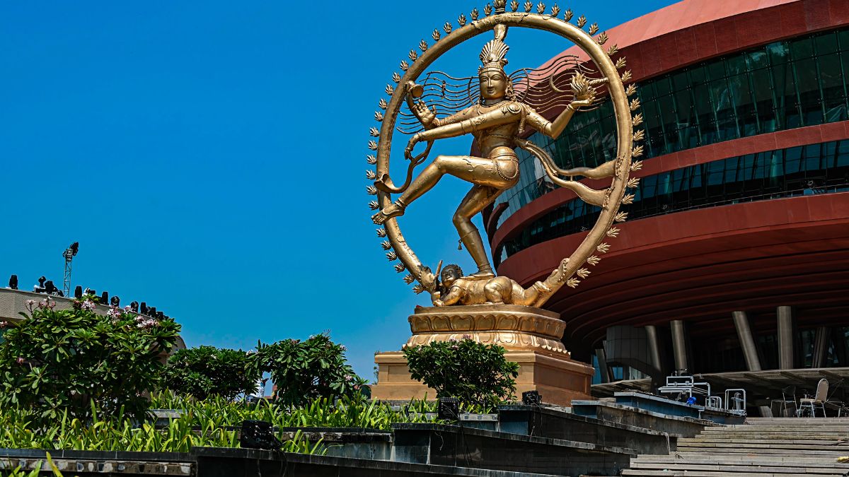 नई दिल्ली में स्थित भारत मंडपम, जहां होना है जी 20 शिखर सम्मेलन. (Photo: PTI)