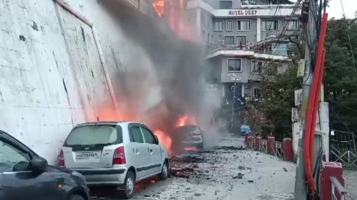 मसूरी के होटल में लगी आग