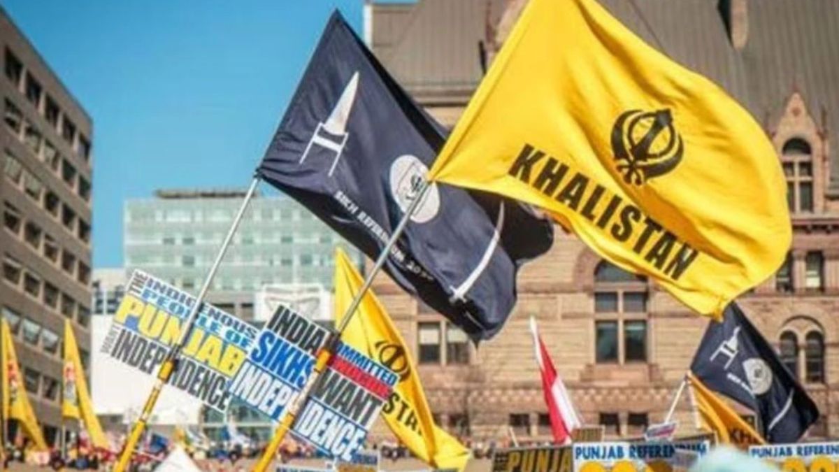भारत विरोधी गतिविधियों को अंजाम दे रहे खालिस्तानी (तस्वीर- सोशल मीडिया/फाइल फोटो)
