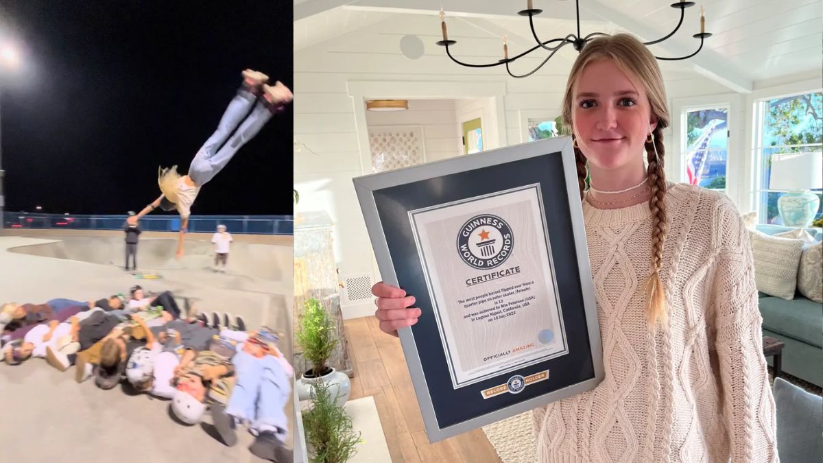 पीटरसन ने सबसे अधिक लोगों को फांदने का रिकॉर्ड बनाया (तस्वीर- Guinness World Records 2024)