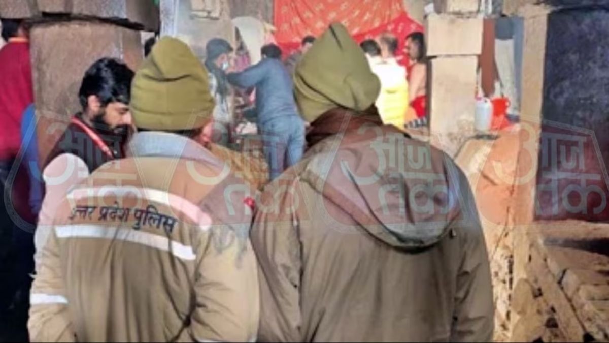 ज्ञानवापी में की गई पूजा-आरती. 