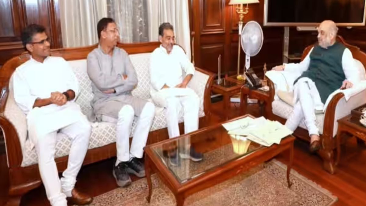 अमित शाह से अप्रैल में की थी मुलाकात 