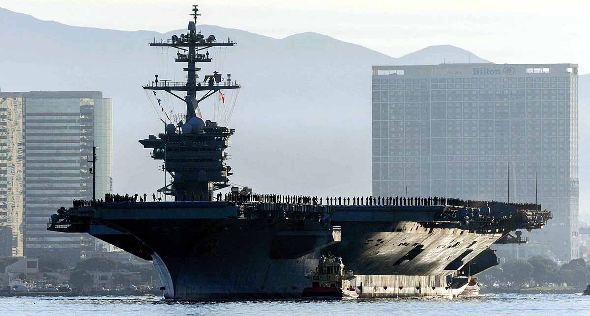 Iran Shahed Drone USS Abraham Lincoln