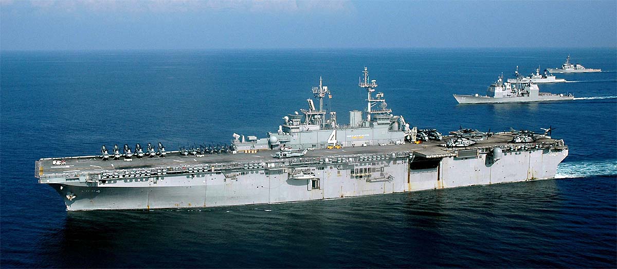 USS Boxer Marine Deployment in Iran