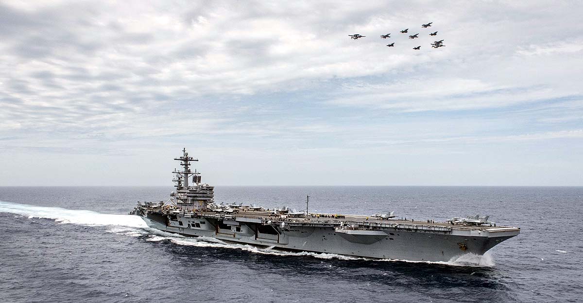   USS George H. W. Bush Middle East