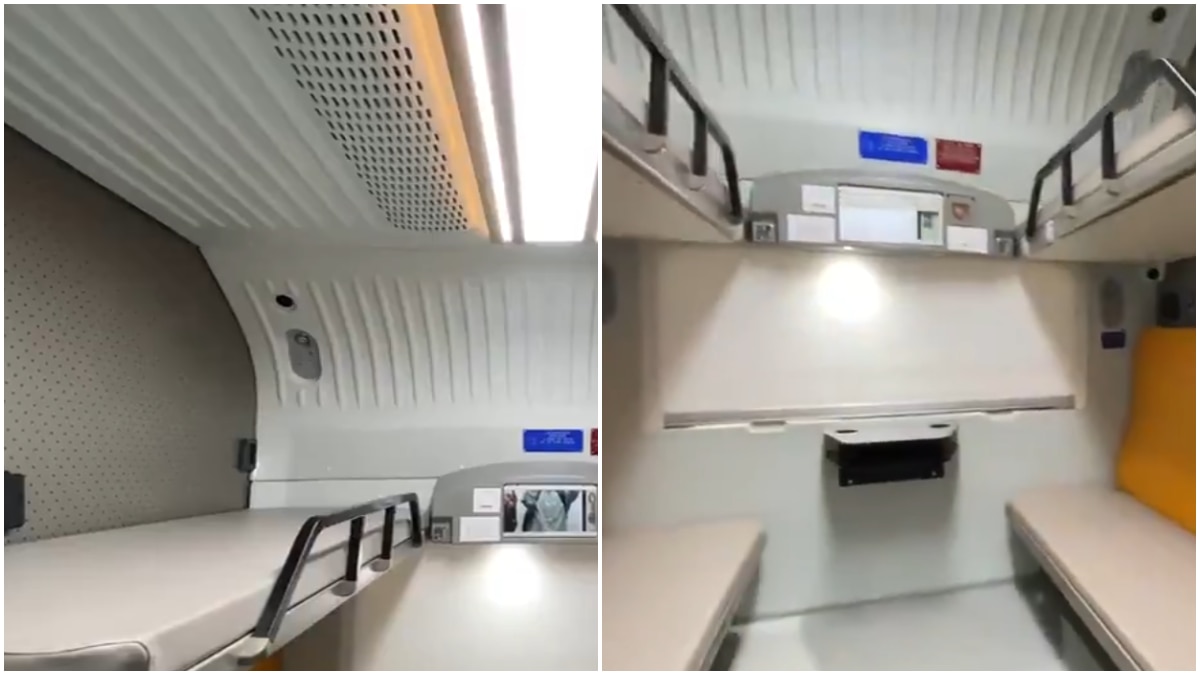 Vande Bharat Sleeper Interior 