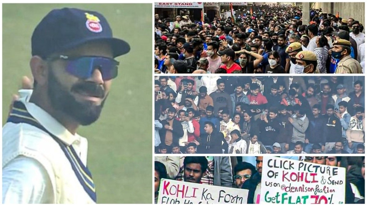 virat at kotla ranji.