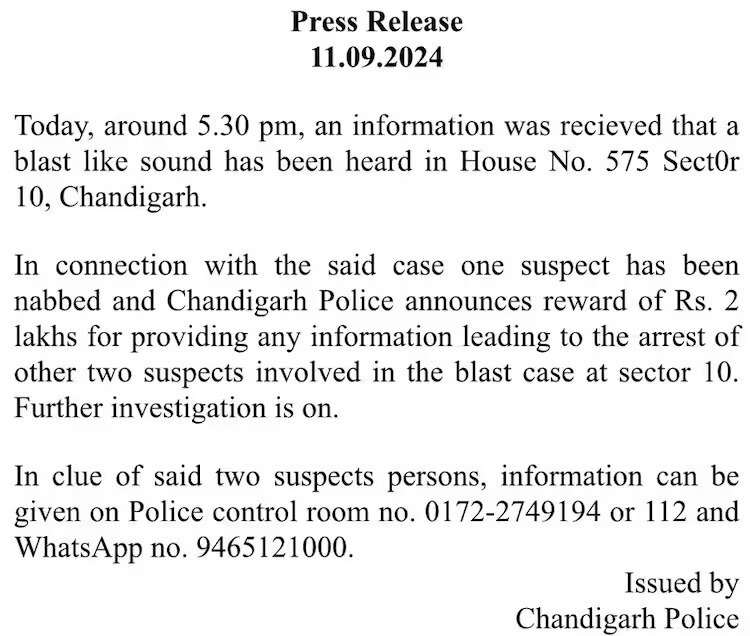 chandigarh attack