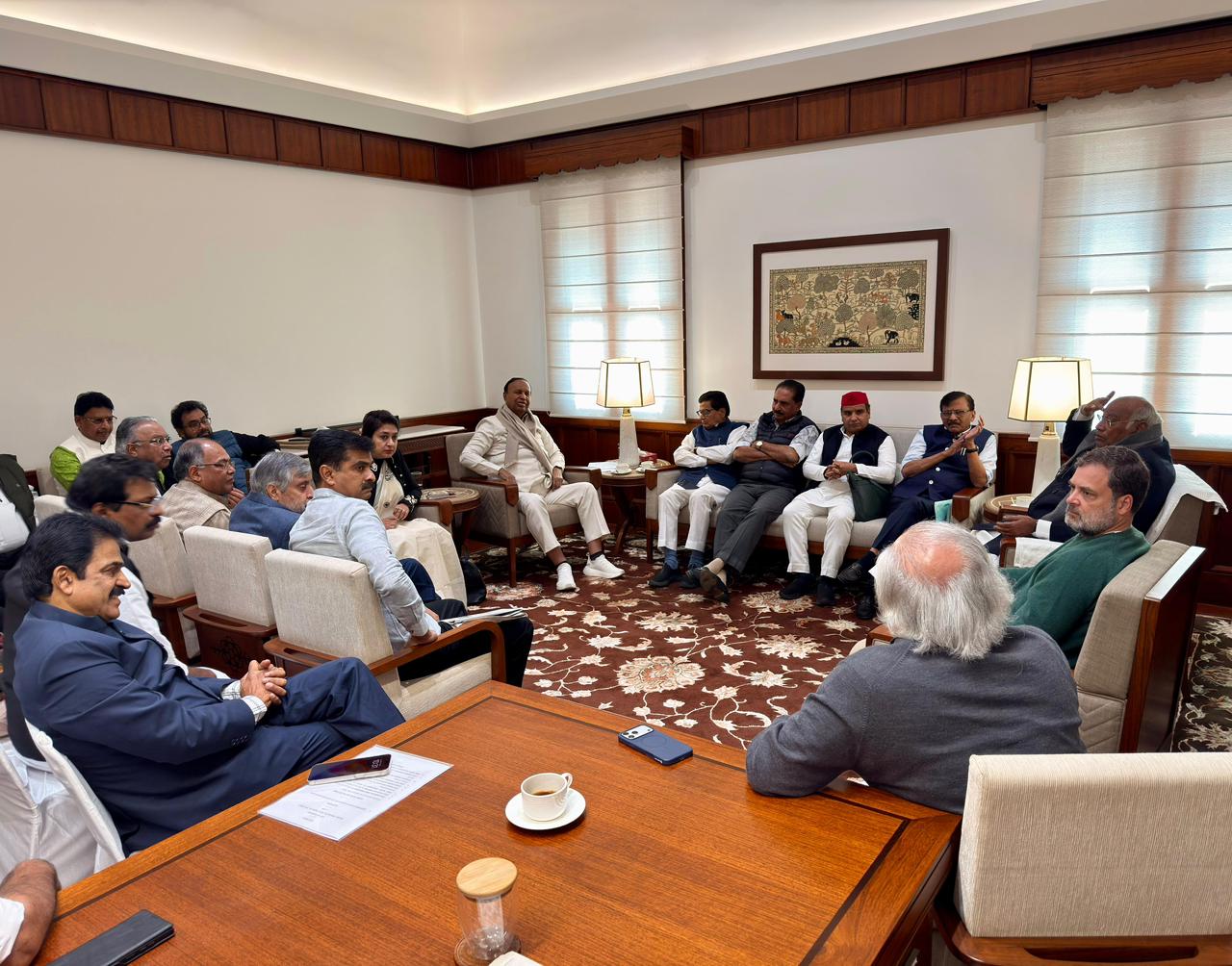 इंडिया ब्लॉक मीटिंग