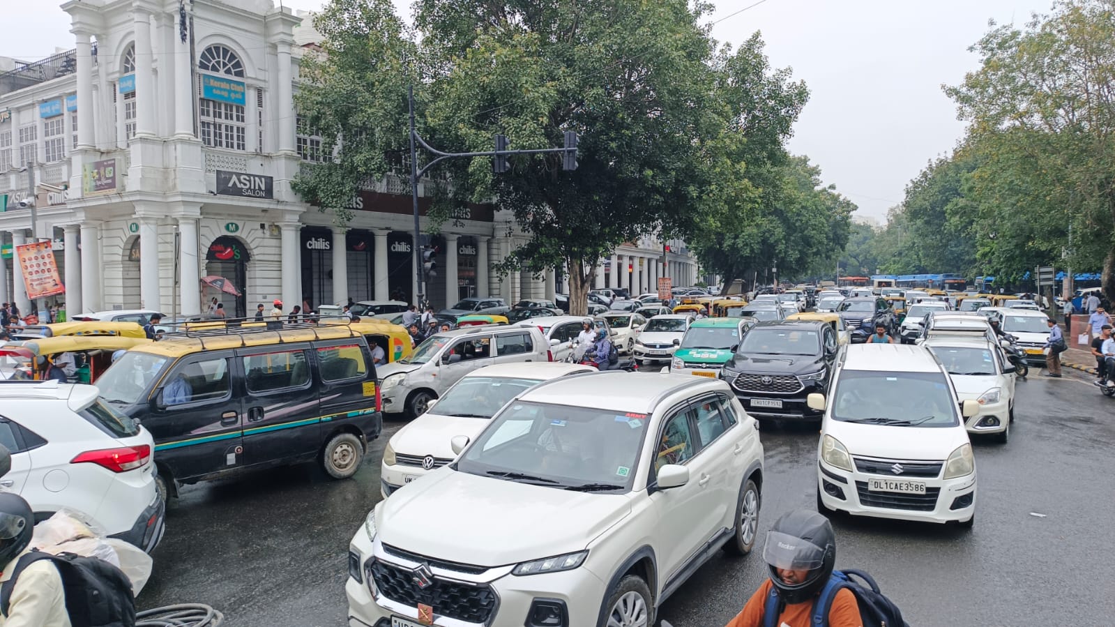 Delhi Traffic Jam Today