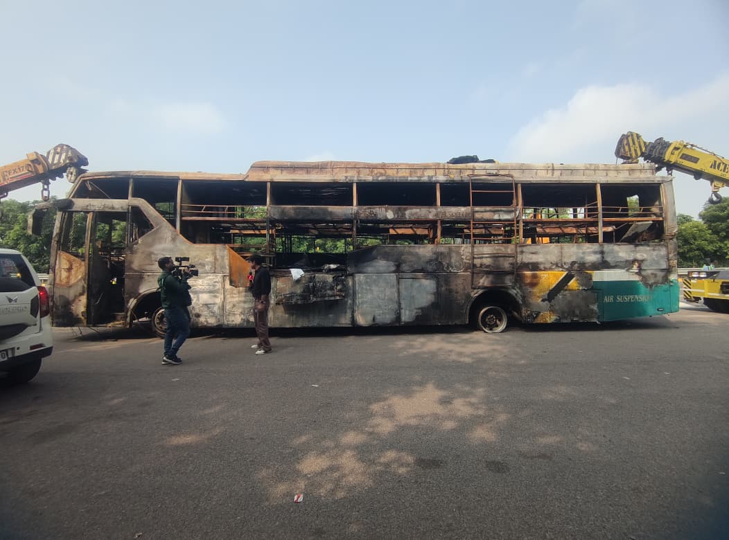 Greater Noida bus fire