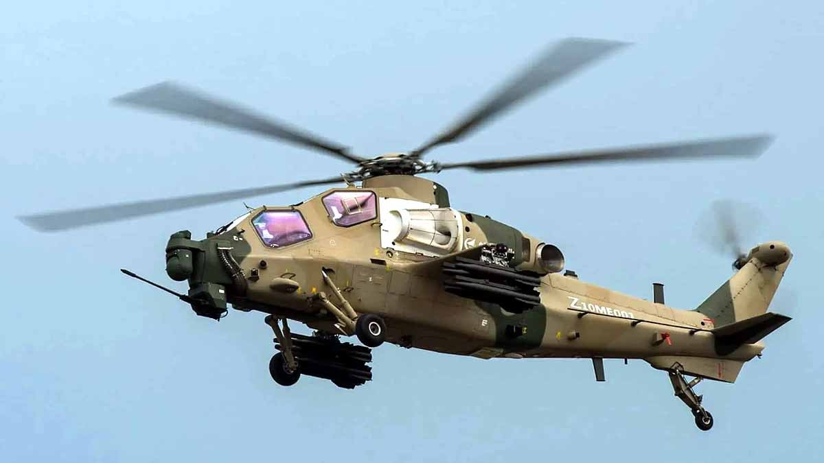 Z 10 ME helicopter Pakistan China India