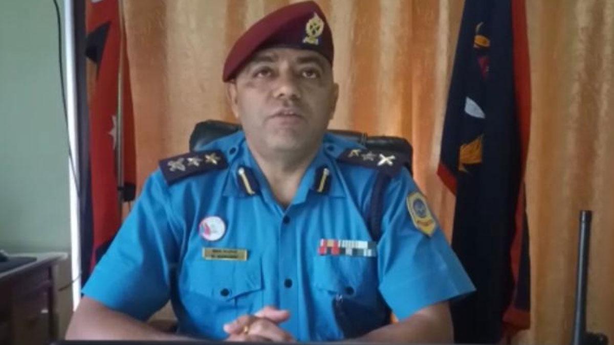 कंचनपुर जिले के एसपी मुकुंद मरसानी की अगुवाई में हुई गिरफ्तारी (फोटो-राजेश)