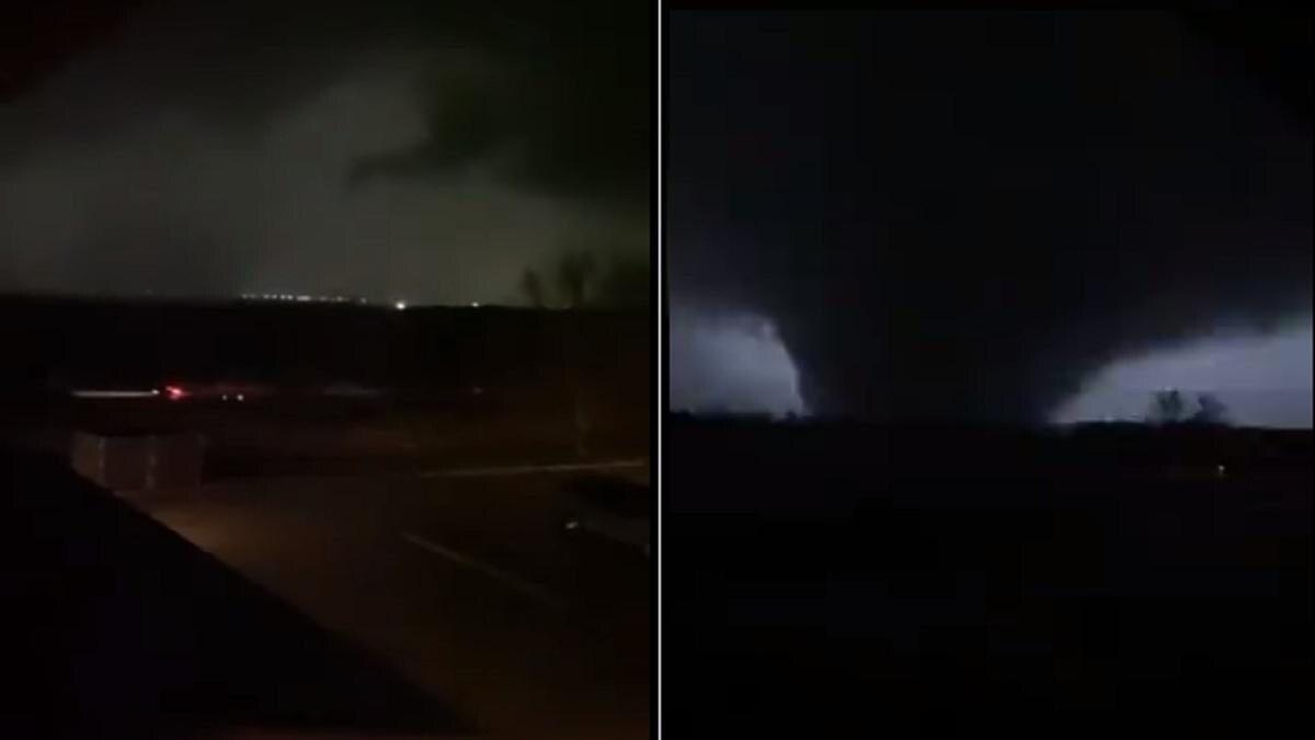 अमेरिका में तूफान