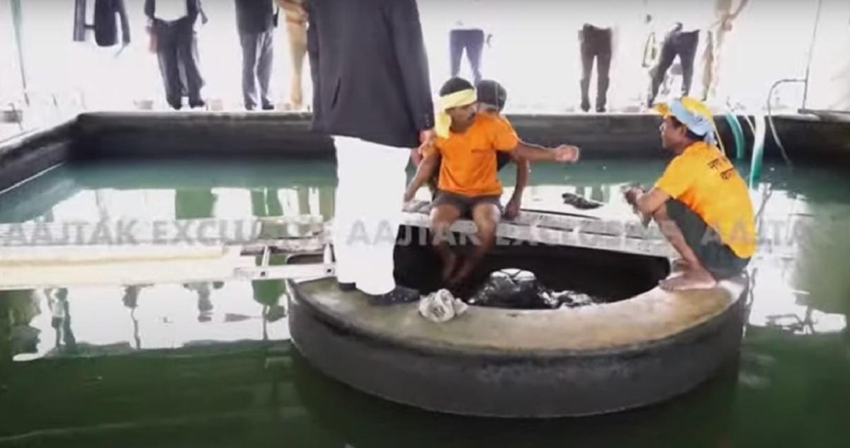 ज्ञानवापी परिसर का वीडियो सामने आया है.