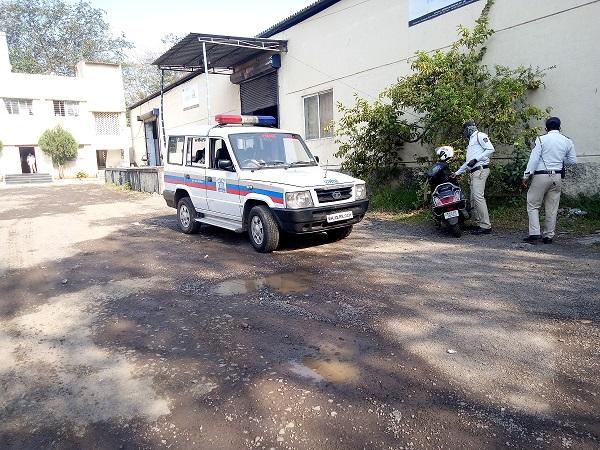 पुलिस सुरक्षा में भेजी जाएगी वैक्सीन (फोटोः गोपाल हरने)