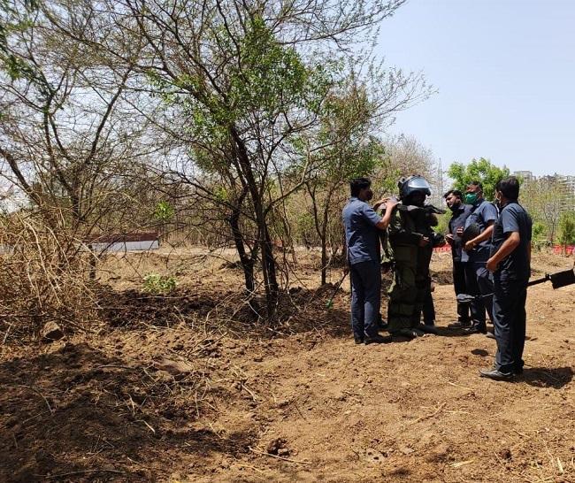 बीडीडीएस को मौके पर बुलाया गया