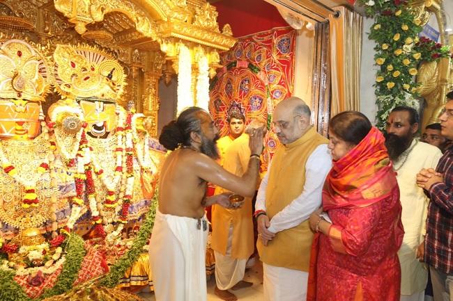 अमित शाह हर साल रथयात्रा में होते हैं शामिल