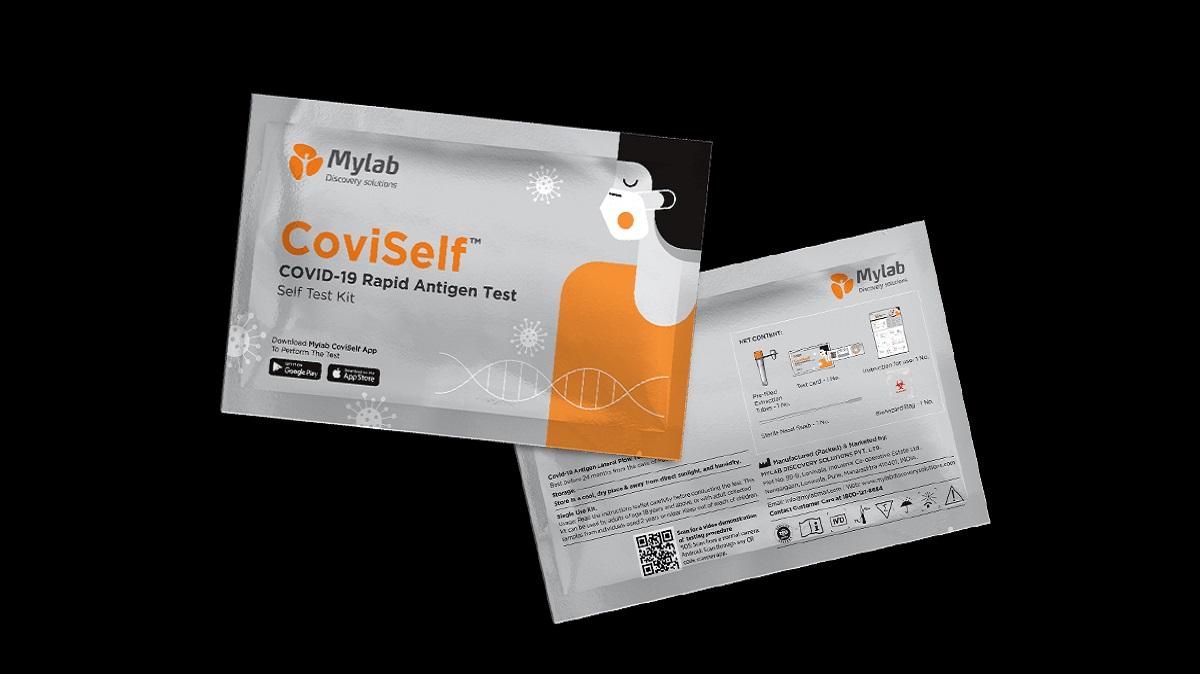 सेल्फ टेस्टिंग किट CoviSelf (Photo : MyLab)