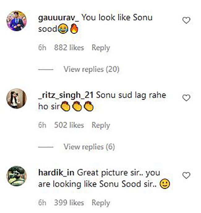 अमिताभ की फोटो पर कमेंट