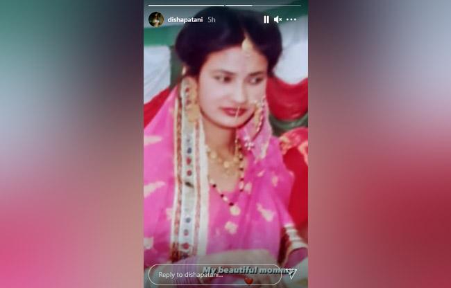 दिशा पाटनी ने शेयर की मां की फोटो