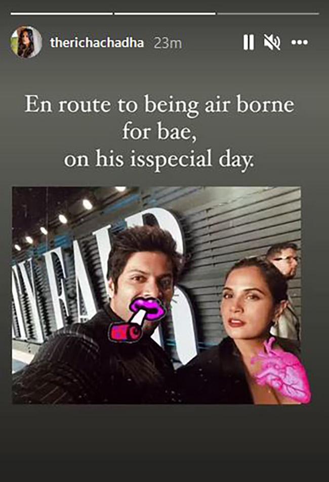 अली फजल और ऋचा चड्ढा