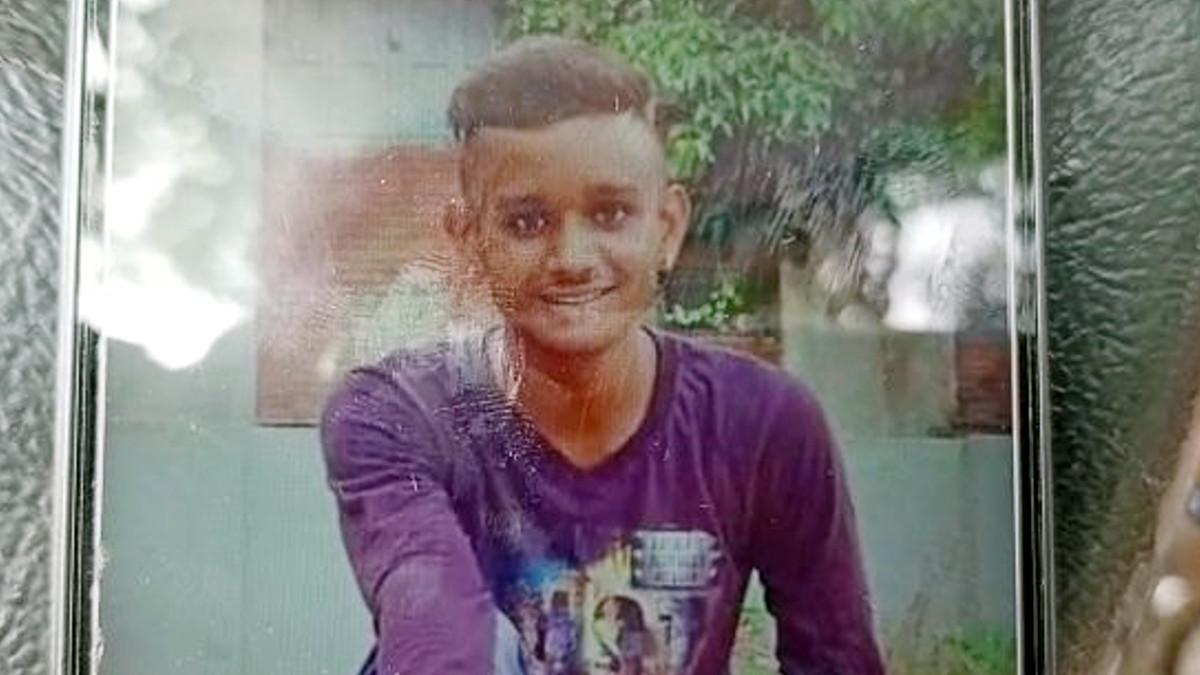 पीड़‍ित युवक.