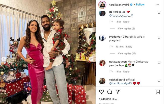 हार्दिक पंड्या संग नताशा