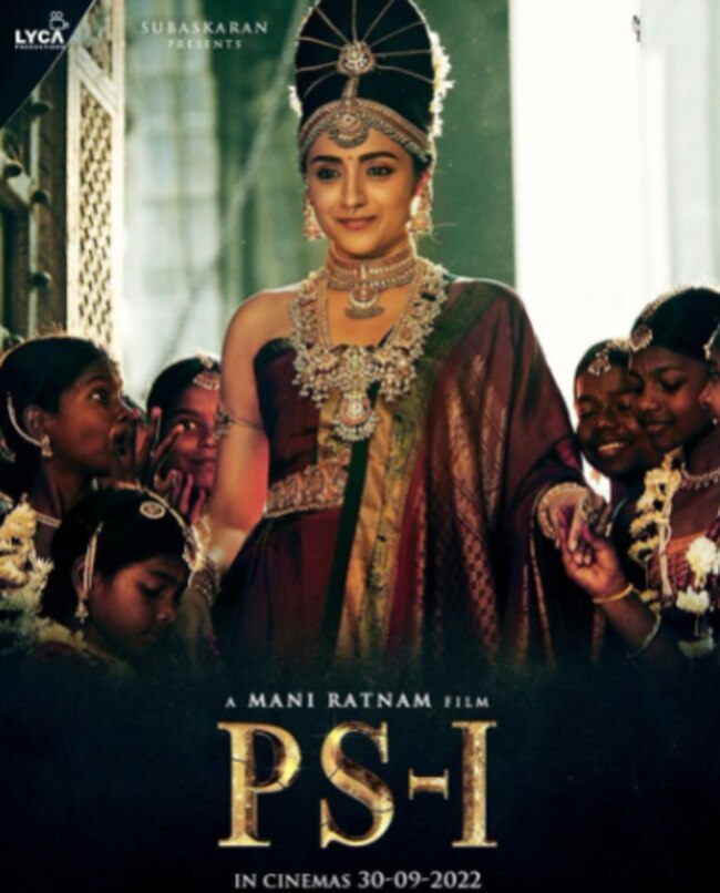 पोन्नियिन सेलवन लुक