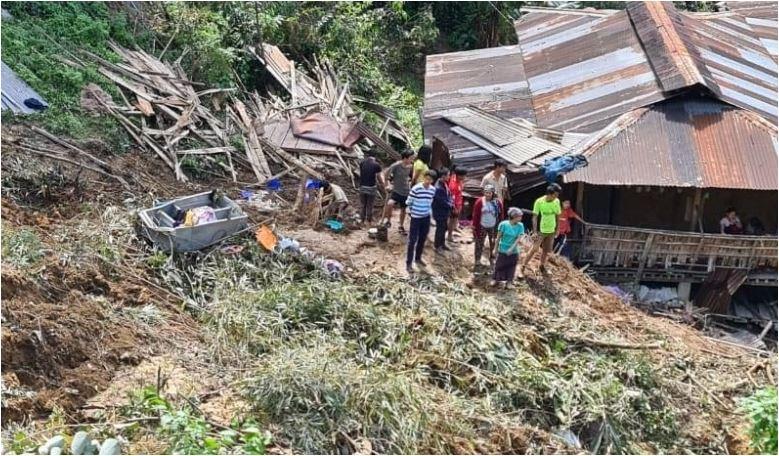 अरुणाचल में पिछले कुछ दिनों से हो रही भारी बारिश.