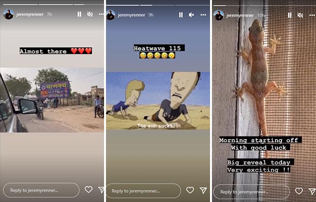 जेरेमी रेनर पोस्ट्स