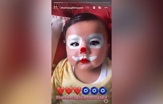 भारती सिंह के बेटे गोला की फोटो