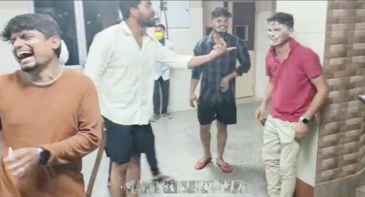  सिविल अस्पताल में हुई जन्मदिन की पार्टी के दौरान मचा हुड़दंग 