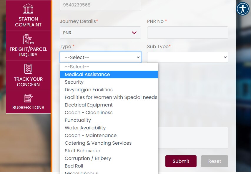 Rail Madad App