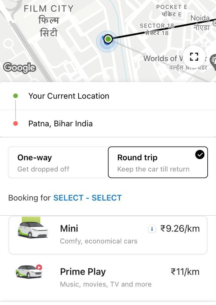 Cab Booking