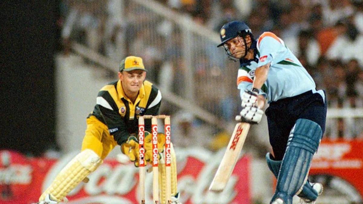 सचिन तेंदुलकर ने शारजाह में ऑस्ट्रेलिया के खिलाफ खेली थी यादगार पारी