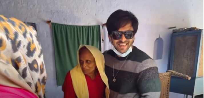 नानी के साथ शोएब इब्राहिम