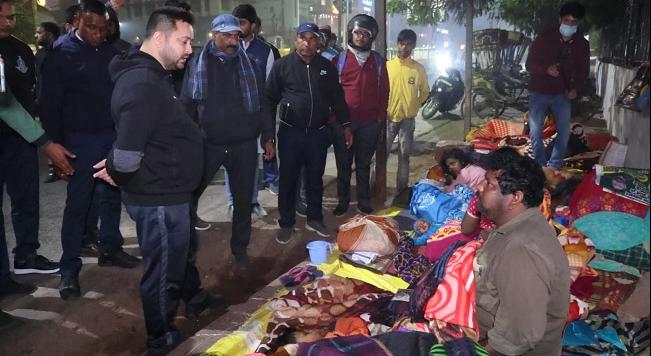 तेजस्वी ने लोगों से बात कर जानीं समस्याएं