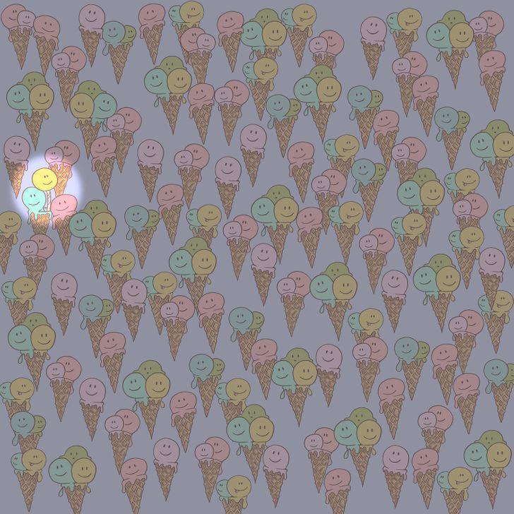 Optical Illusion: बूझो तो जानें! आइसक्रीम के बीच छिपी है लॉलीपॉप, एक नजर में ढूंढ़ने वाले कहलाएंगे जीनियस