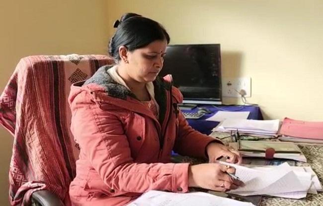 महिला बाल विकास विभाग परियोजना अधिकारी मनीषा चौबे.